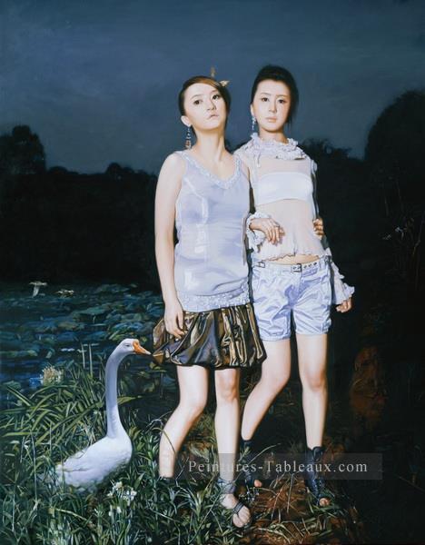 Paradise Lost chinois filles Peintures à l'huile